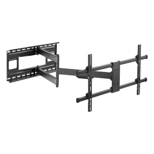 Extra long dual arm TV wall bracket with over 1 m extension