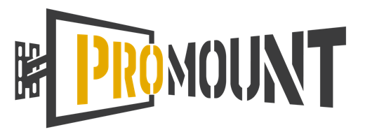 PROMOUNT — TV wall mounting logo